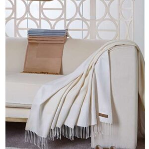 Borbonese - SHADOW - Plaid -58% viscosa, 42% lana vergine