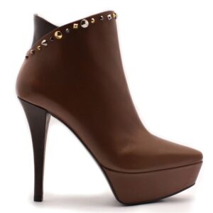 NINALILOU tronchetto cognac tacco 13