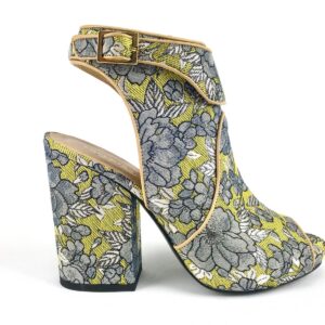 ESSENTIEL ANTWERP tronchetto spuntato fiori silver nascar