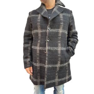 BRIAN DALES  cappotto a quadri