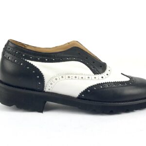 L'F SHOES scarpe charlestone bianco / nero