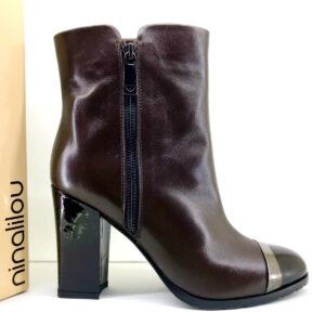 NINALILOU tronchetto marrone scuro