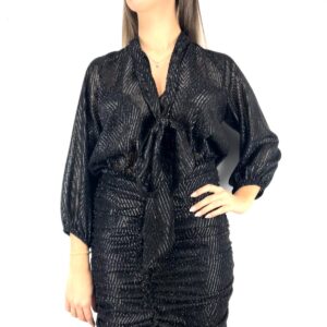 PINKO abito fiore z99 black