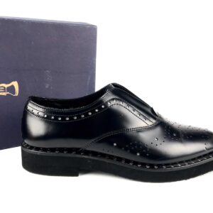 ANTICA CUOIERIA scarpa monaco nero