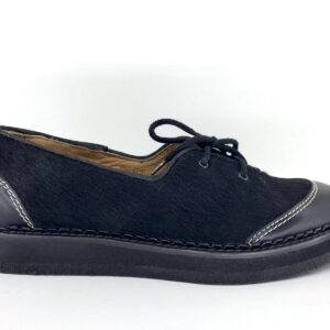 L'F SHOES scarpa cavallino VIG nera