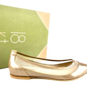 18 KARATI scarpa perlata corda decoro a rete