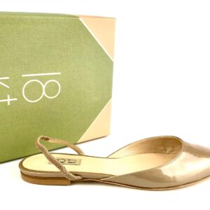 18 KARATI scarpa vernice perlata corda