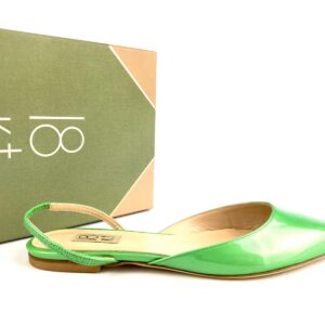 18 KARATI scarpa vernice perlata menta