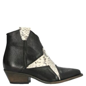 LE PURE scarpa texano pitone black