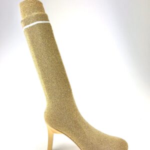 LEFT RIGHT Socks tessuto oro