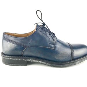TON GOUT scarpa uomo pelle montone blu