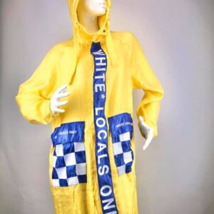 YLENIA WHITE parka unisex local giallo