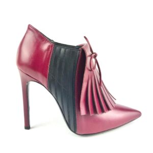 SERGIO AMARANTI scarpe frange amaranto