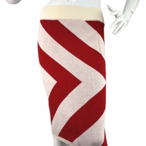 YLENIA WHITE gonna tubino fasce