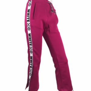 YLENIA WHITE pantalone sport fuxia
