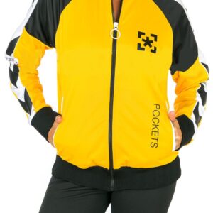 YLENIA WHITE giubbino - felpa giallo