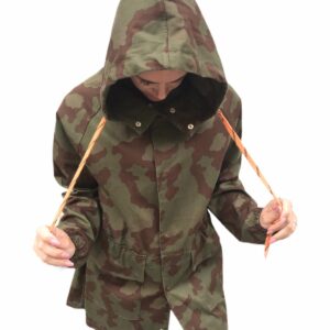 YLENIA WHITE parka mimetico