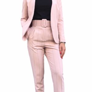 CAIPIRINHA tailleur rosa gessato