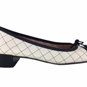 MASCARO’ ballerina nero avorio