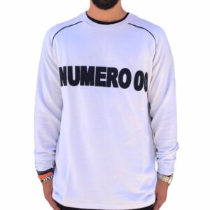 NUMERO 00 felpa white
