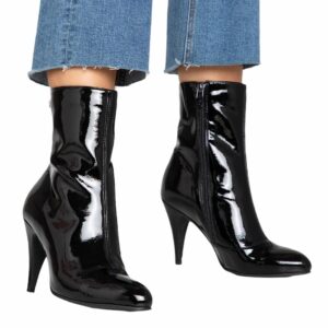 TOMMY HILFIGER stivaletto elevated patent bootie