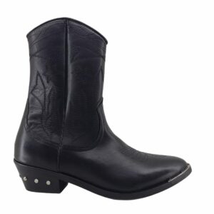 CATARINA MARTINS abbey leather mid boots black