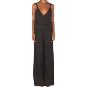 ATTIC AND BARN tuta jersey lurex vizela jumpsuit