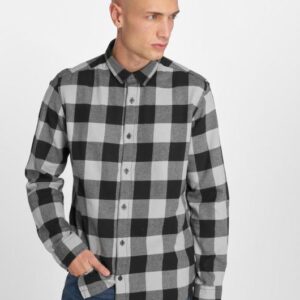 ONLY camicia quadroni grigia