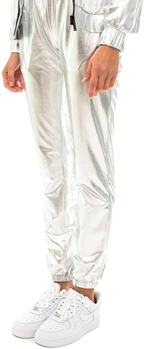 Dolly Noire Pantaloni Silver CHROMEPANT SH123 1