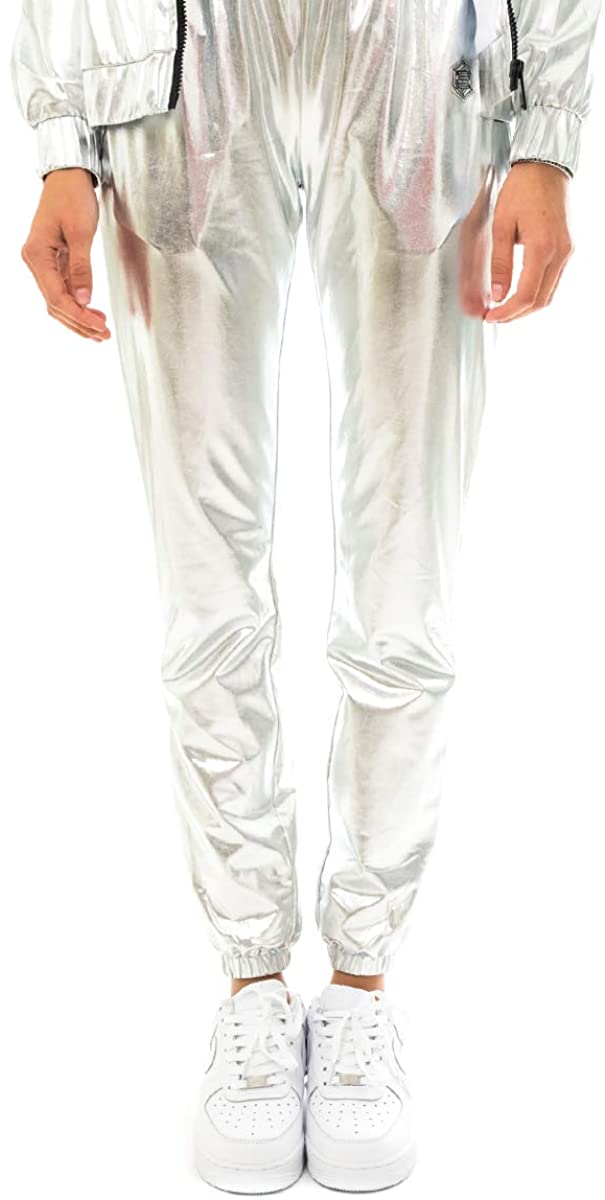 Dolly Noire Pantaloni Silver CHROMEPANT SH123