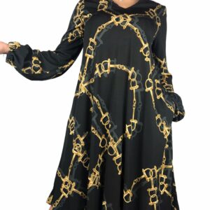 1-ONE  Abito donna catene V-0054