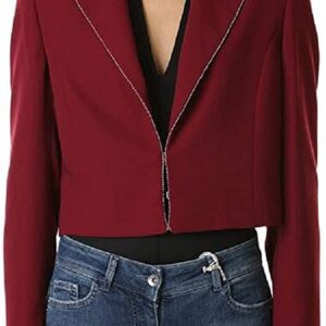 KOCCA giacca flour rosso cardinale