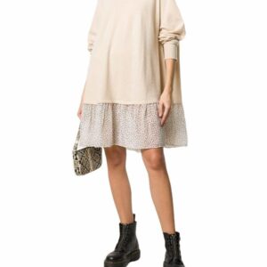 SEMICOUTURE abito serenity Lana e pois