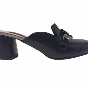 ANDREA PINTO ciabatta nera nappa