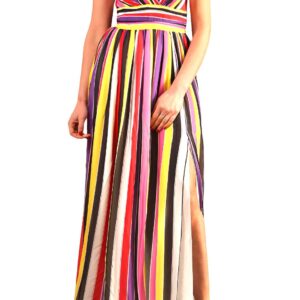 SPACE Simona corsellini abito multicolor