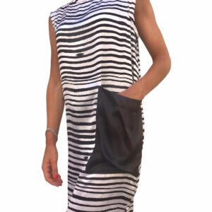 5 PREVIEW abitino in seta a righe