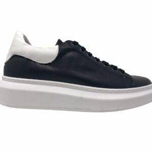 GENEVE SHOES ginnica nera para bianca