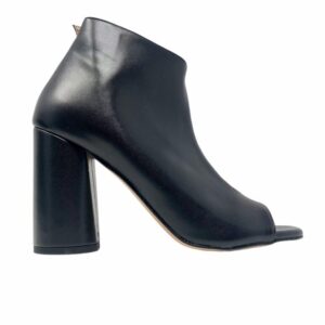 GENEVE SHOES tronchetto ecopelle nero