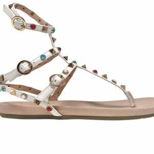 PINO'S sandalo infradito borchie