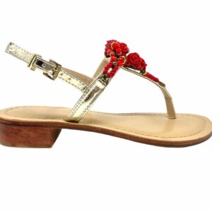 SARA LOPEZ infradito gioiello Platino 1878