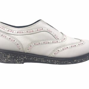 L'F SHOES scarpa inglesina bianca 10c