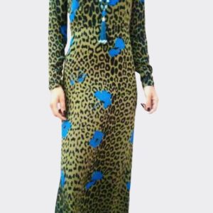 ESSENTIEL ANTWERP abito lungo maculato kunakuno