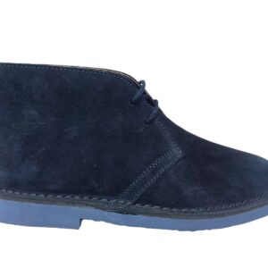 DANIELE ALESSANDRINI grey scarpa camoscio blu