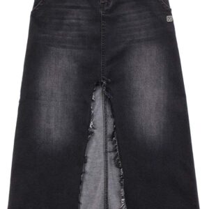 IMPERFECT gonna denim nera