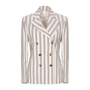 NINEMINUTES giacca a righe