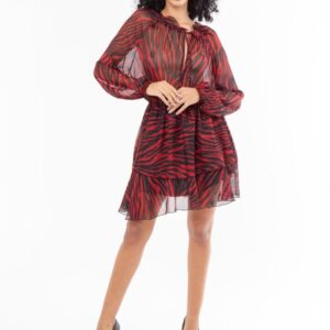 MARIUCCIA MILANO abito chiffon  animailer