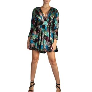 W LES FEMMES by babylon Abito pailettes multicolor