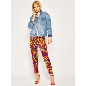 MANILA GRACE pantalone morbido fantasia afro