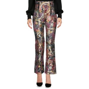 NINEMINUTES pantalone a fantasia damasco