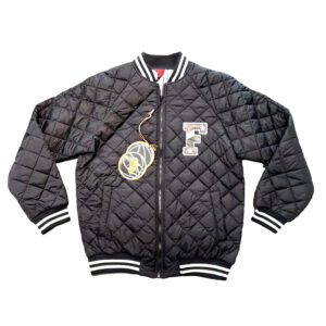 FOLLOW US bomber nero unisex 100 grammi